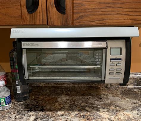 under cabinet mount toaster oven stainless steel|toaster oven mountable wall shelf.